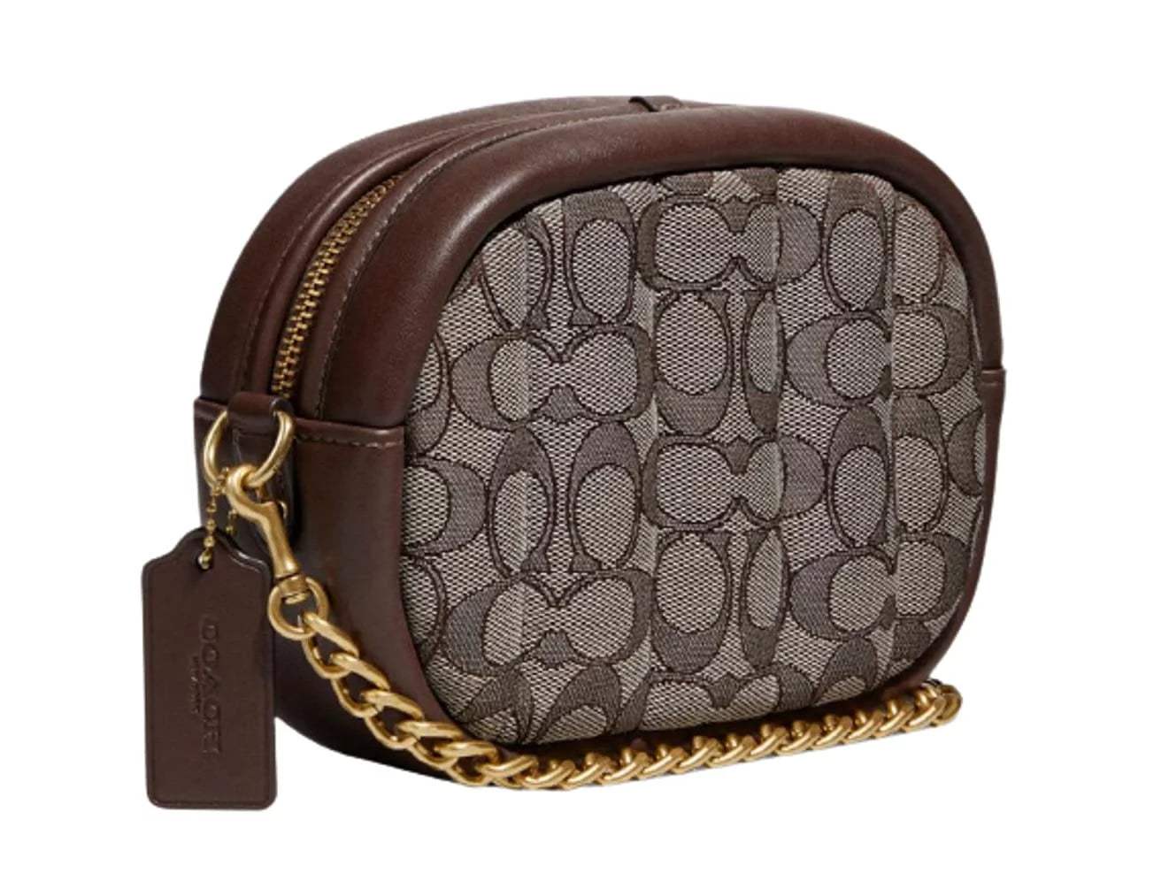 Coach Signature Jacquard Small Camera Bag