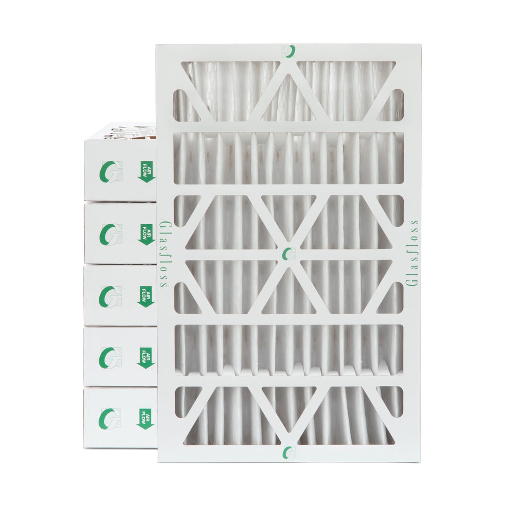 16x25x4 Air Filter Glasfloss ZL Series MERV 10 - Case of 6