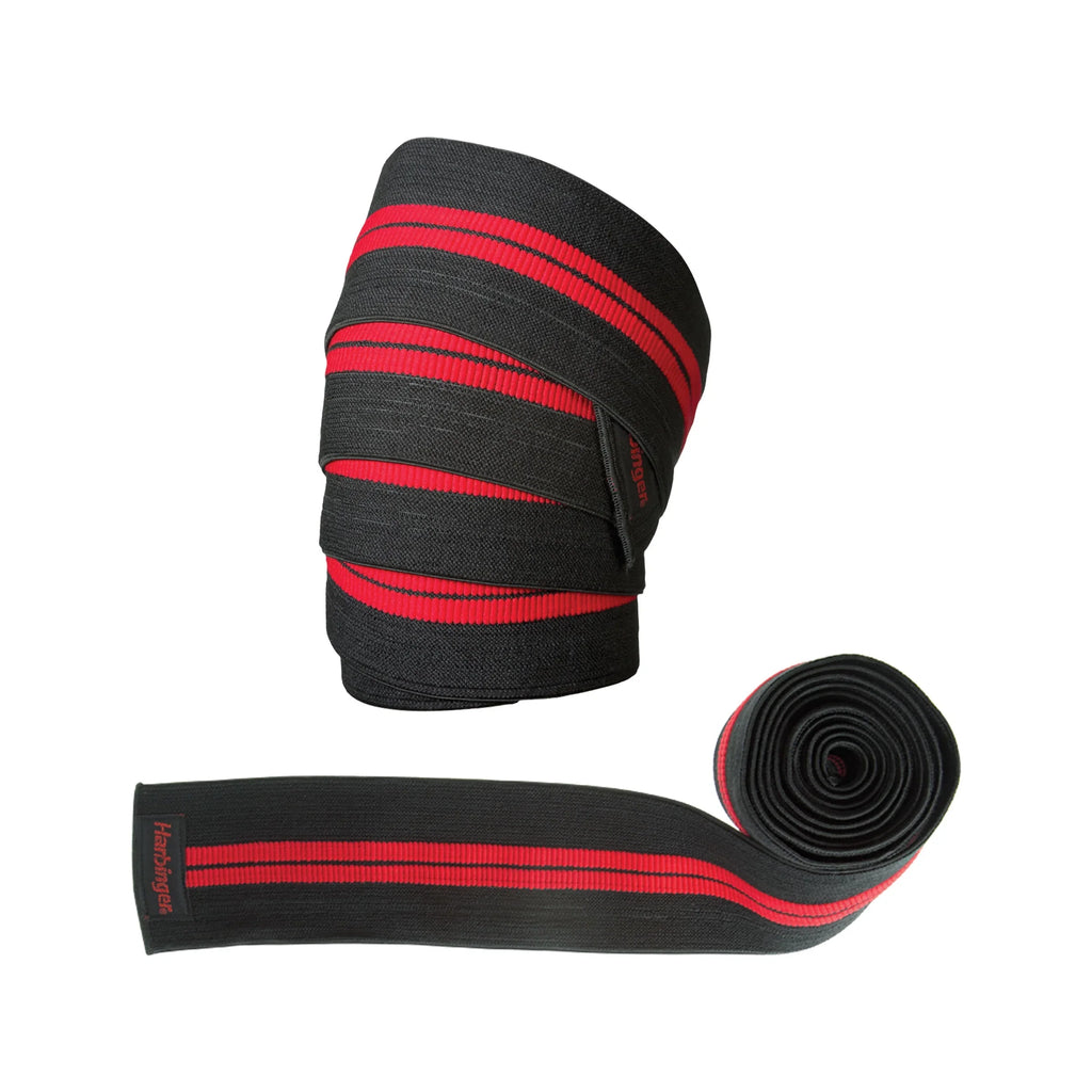 Harbinger Knee Wraps, 78" Black