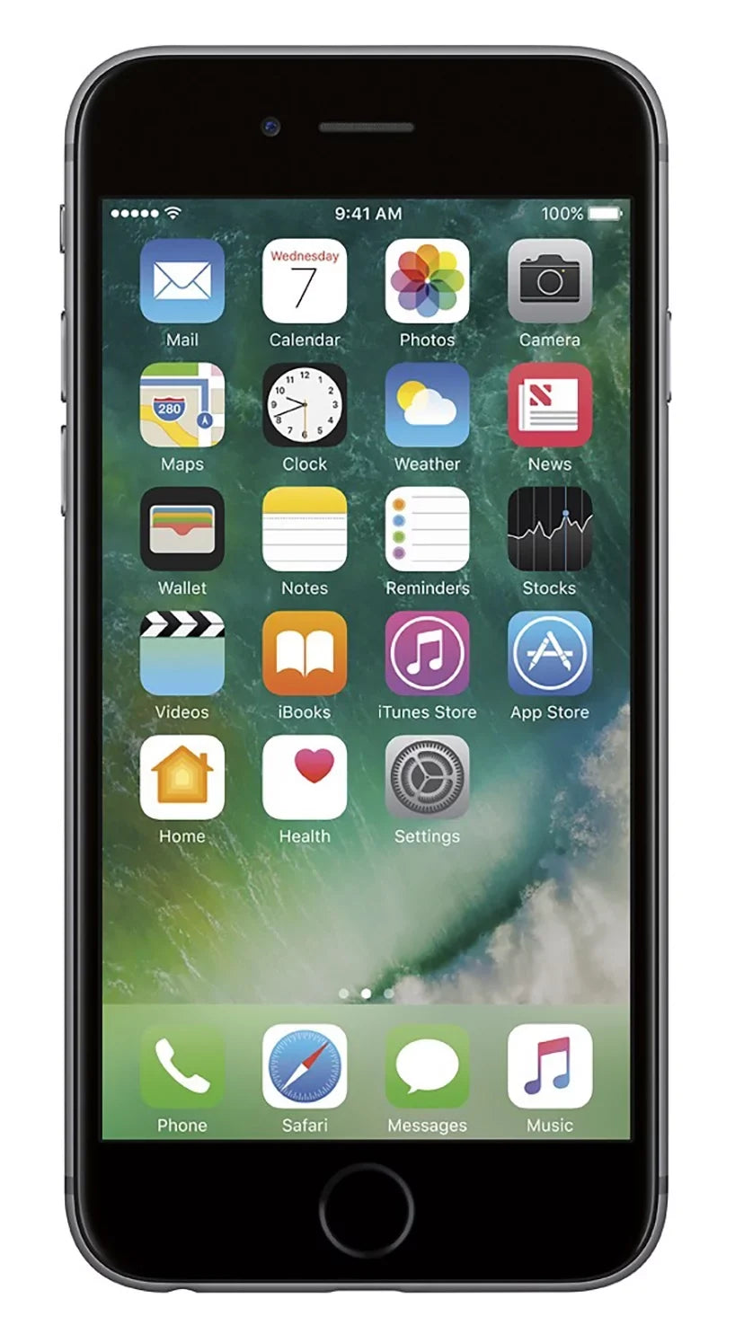 Restored iPhone 6s 128GB Unlocked GSM 4G LTE 12MP Cell Phone - Space Gray (Refurbished)