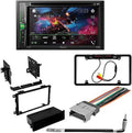 KIT4861 Bundle for 2000-2005 Chevy Venture Van W/ Pioneer AVH-241EX Double DIN Car Stereo with Bluetooth/Backup Camera/Installation Kit/in-Dash DVD/CD AM/FM 6.2" Display Digital Media Receiver
