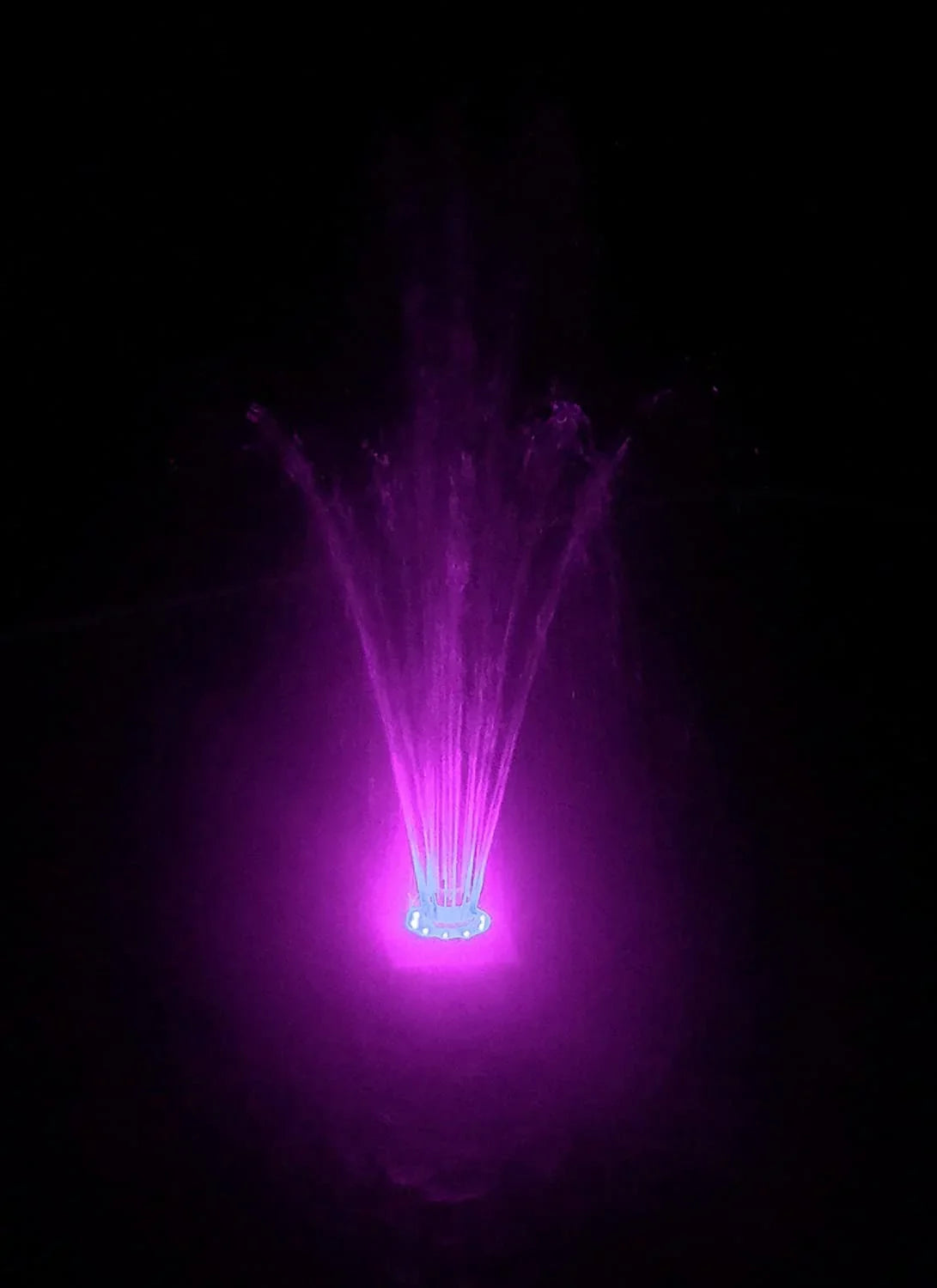 Color Fest Illuminated Swimming Pool Fountain, 5-Colors with Automatic Shut Off and Remote (180020)
