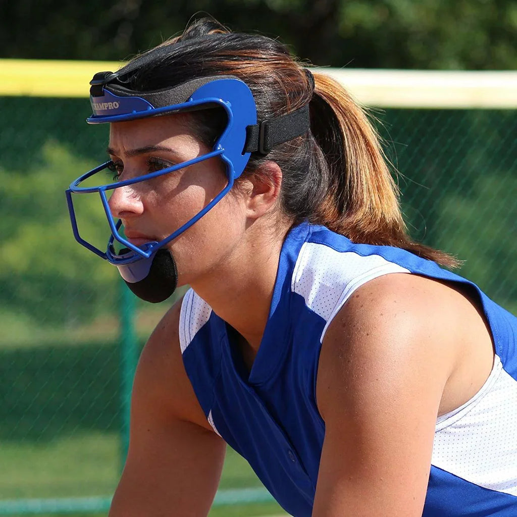 CHAMPRO Softball Defensive Fielder Mask - Wide Vision, YOUTH or ADULT