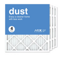 AIRx Filters 19.75x21.5x1 Air Filter MERV 8 Pleated HVAC AC Furnace Air Filter, Dust 4-Pack Made in the USA