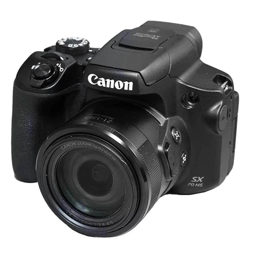 PowerShot SX70 HS Digital Camera + Extra Battery + LED - 16GB Kit