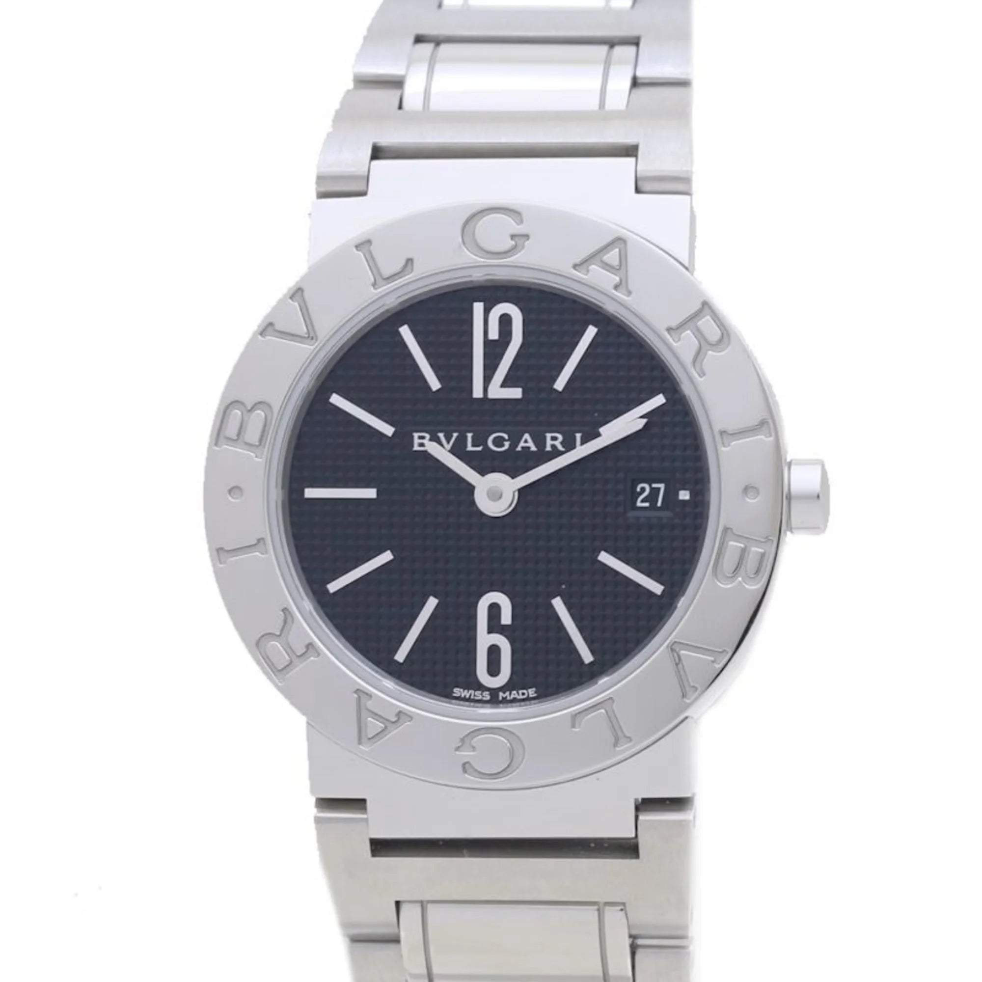Pre-Owned BVLGARI Bulgari Bvlgari BB26BSSD BBL26S Stainless Steel Women's Watch 39355 (Like New)