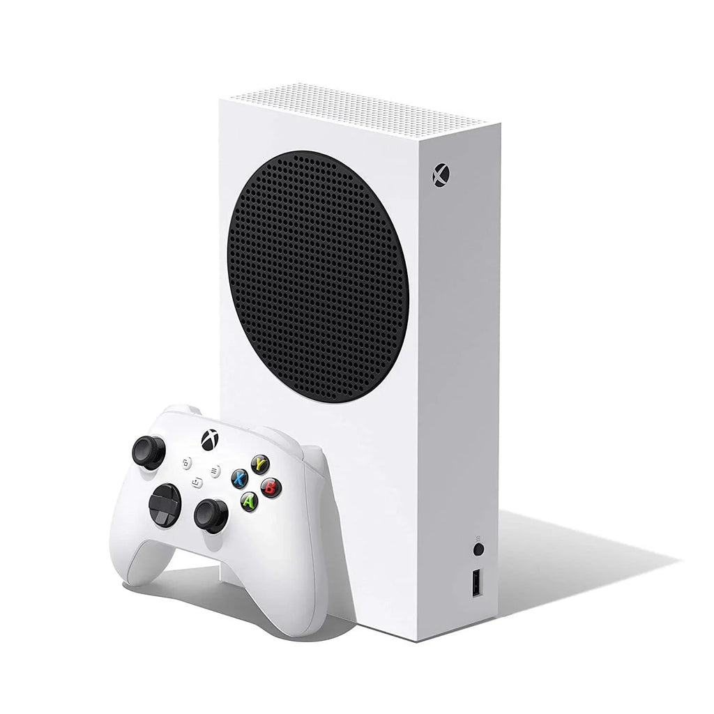 Xbox Series S – Holiday Console, Xbox 3 Month Game Pass Ultimate, Extra Red Wireless Contoller with Mazepoly Accessories