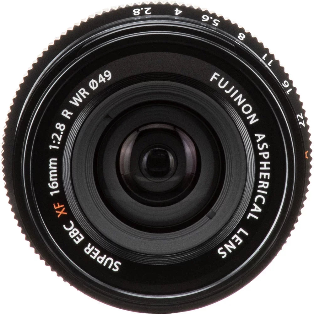 FUJIFILM XF 16mm f/2.8 R WR Lens (Black) - 16611655