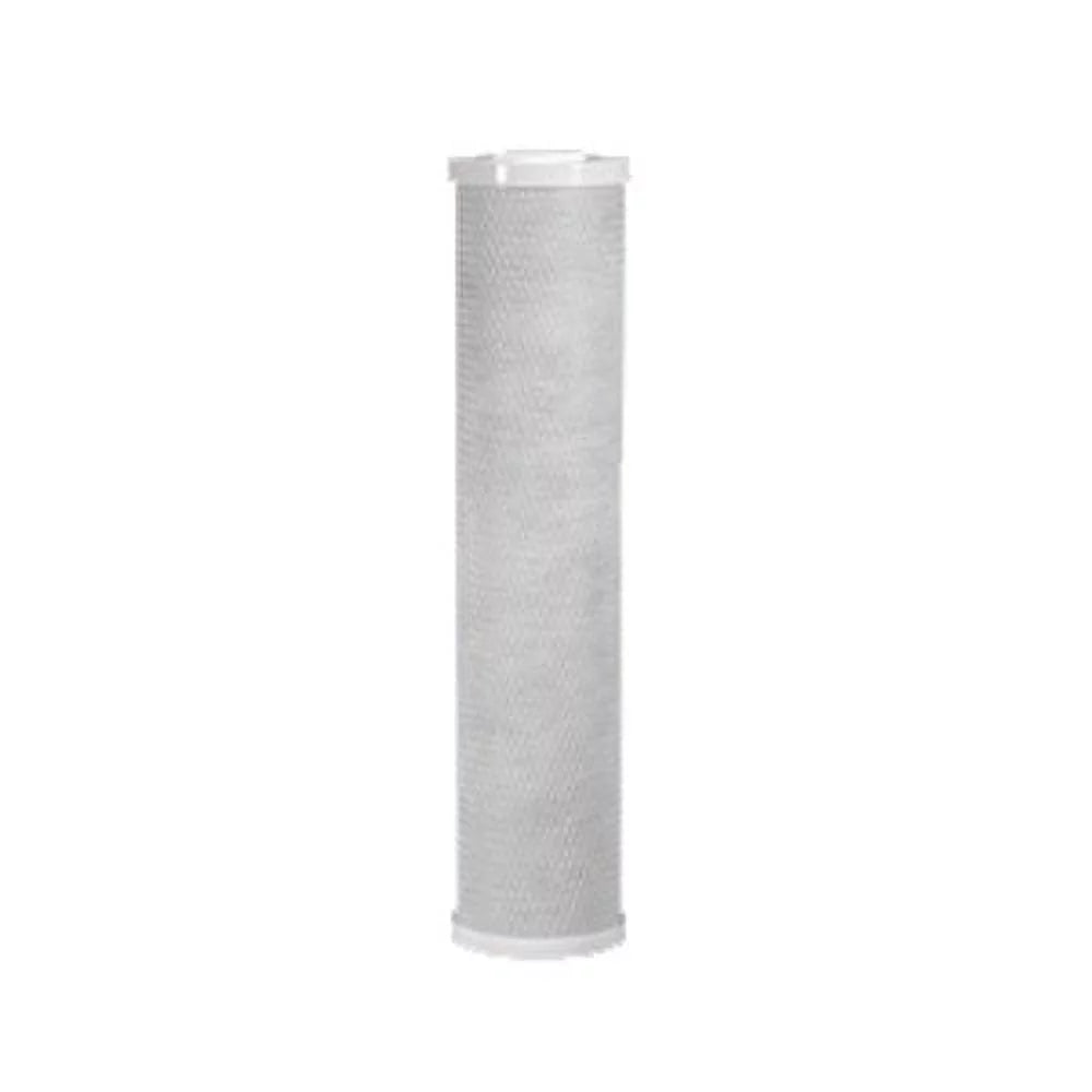 20" x 4.5", 1 Micron Carbon Block Filter Cartridge Big Blue BB Full Flow