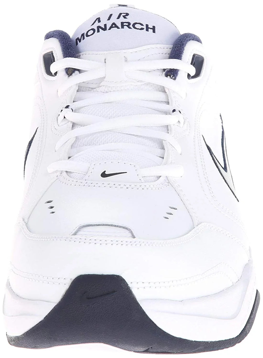 Nike Mens Air Monarch Iv Low Top Lace Up Trail Running Shoes, White, Size 11.0