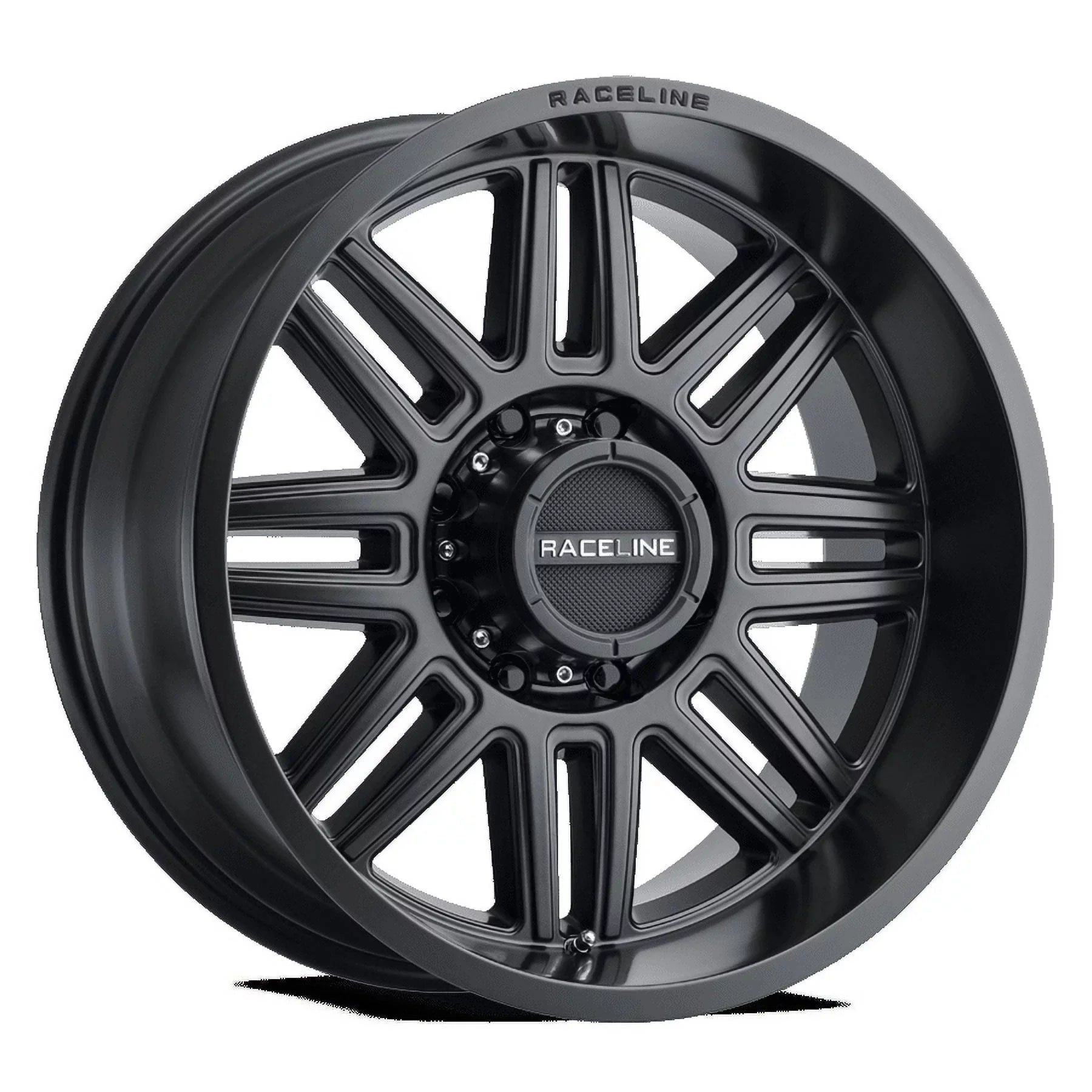 Raceline 948B-SPLIT 20" Cast Aluminum Wheel, SPLIT SATIN BLACK 20X10 6X135 -19mm