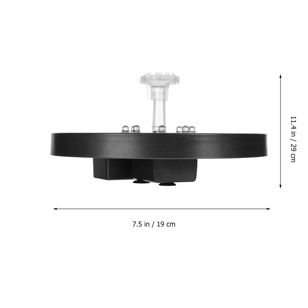 Guichaokj 1 set of Outdoor Solar Fountain Creative Fountain Pond Fountain with LED Light