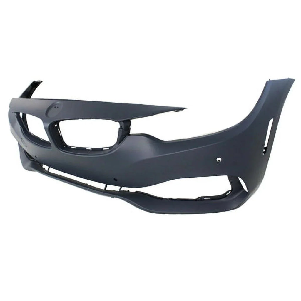 For 14-17 4-Series w/o M Sport Front Bumper Cover Assy w/o Park Aid Sensor Holes