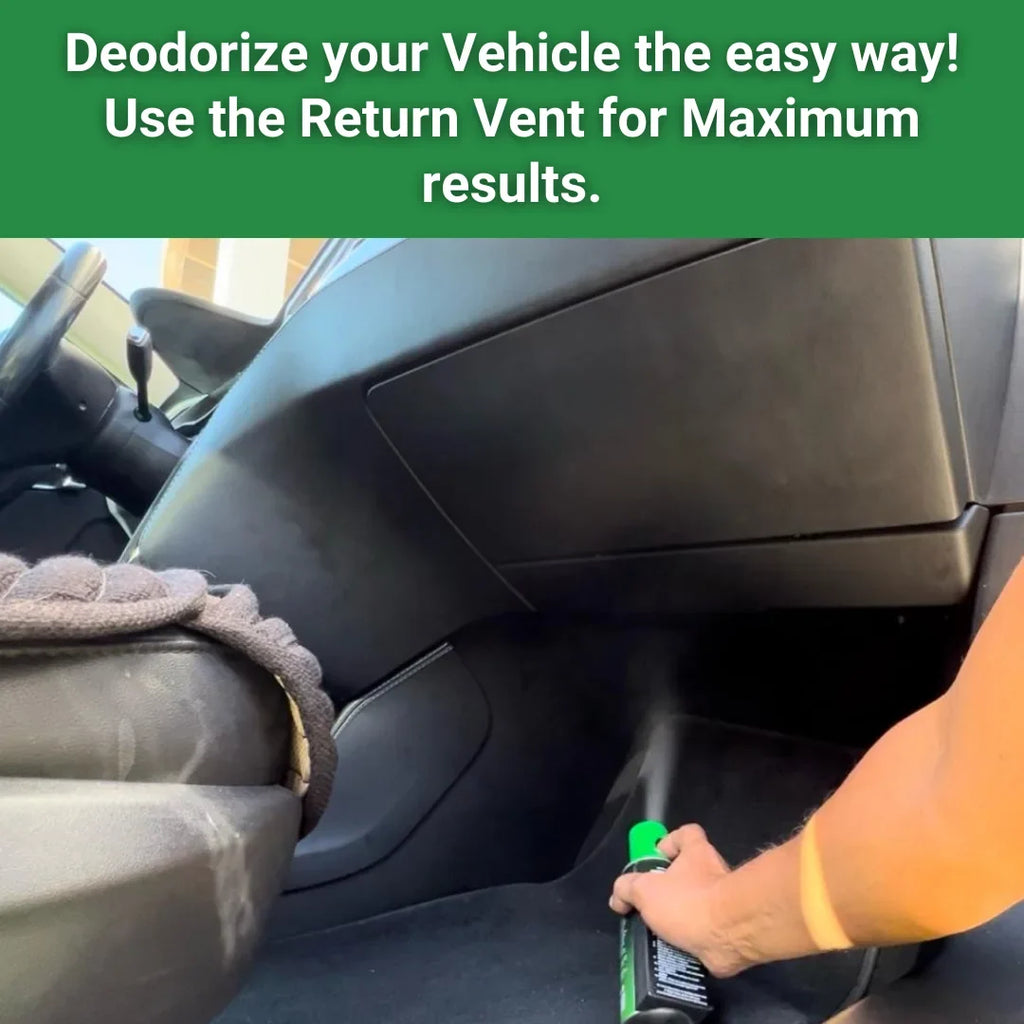 Duct Aid with Thymol Concentrate - HVAC Air Duct System Deodorizer and Mold Treatment Fogger with Multiple Uses. All Natural, Plant-Based - Pack of 4