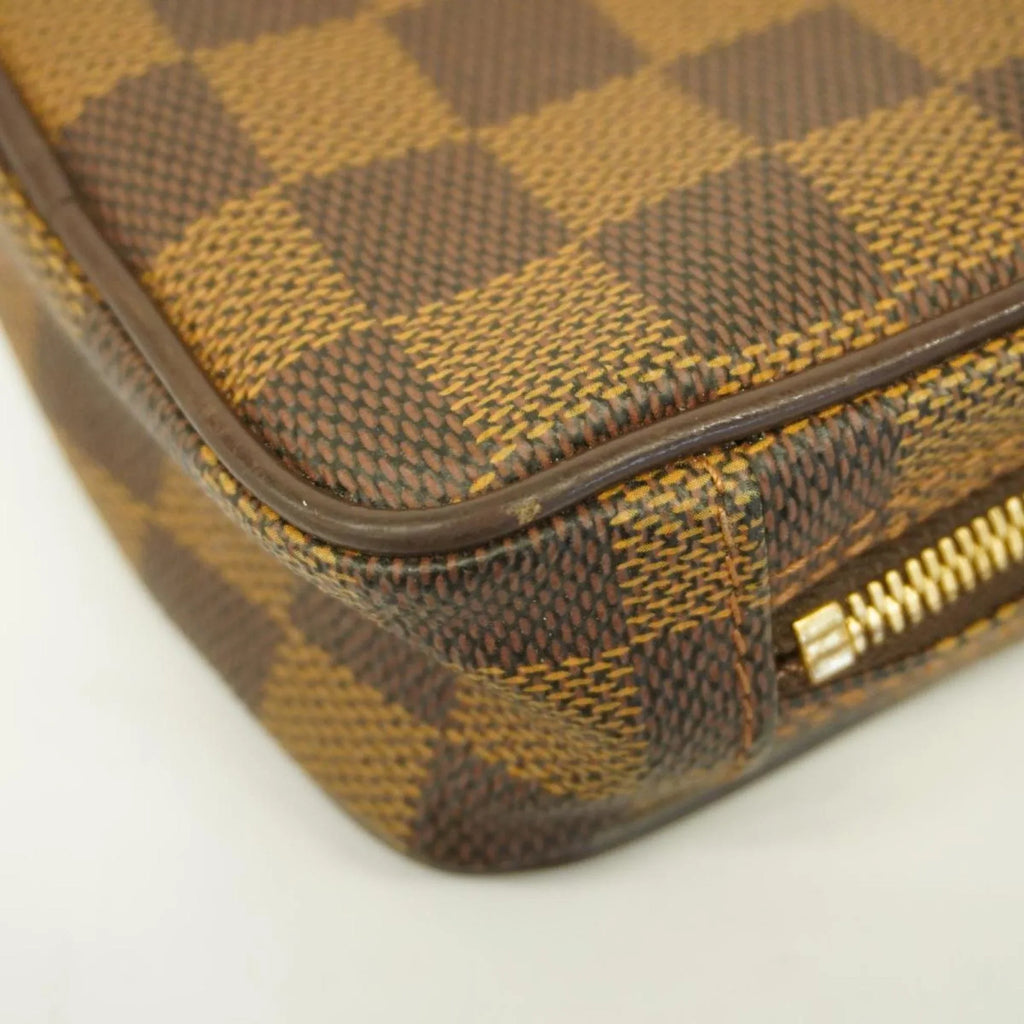 Pre-Owned Louis Vuitton Pouch Damier Etui Okapi PM N61738 Ebene Men's Women's (Good)