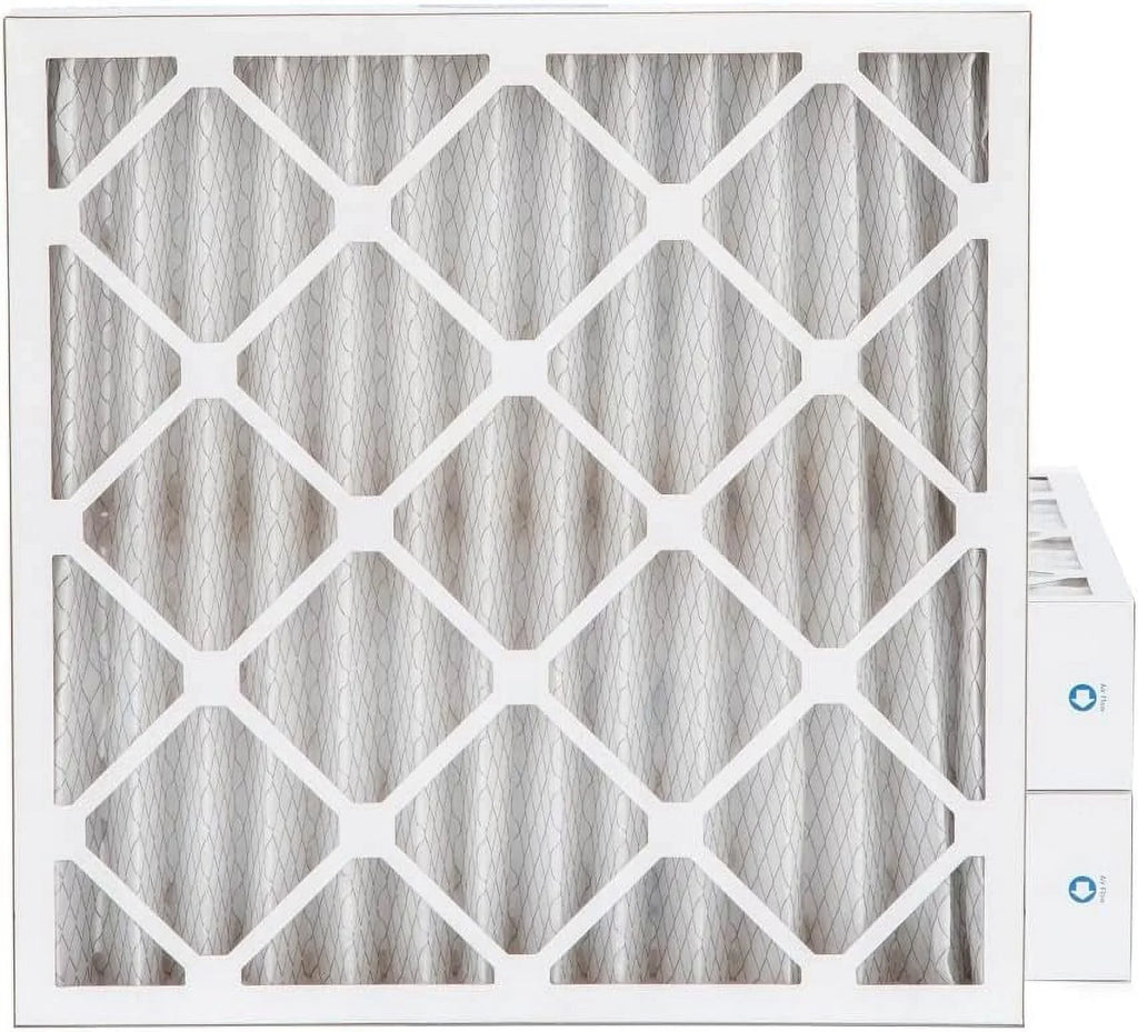 24X24x4 MERV 11, MPR 1000 Pleated Furne 4" Air Filters By Pamlico. 3 Pk. Size: 23-3/8 X 23-3/8 X 3-3/4