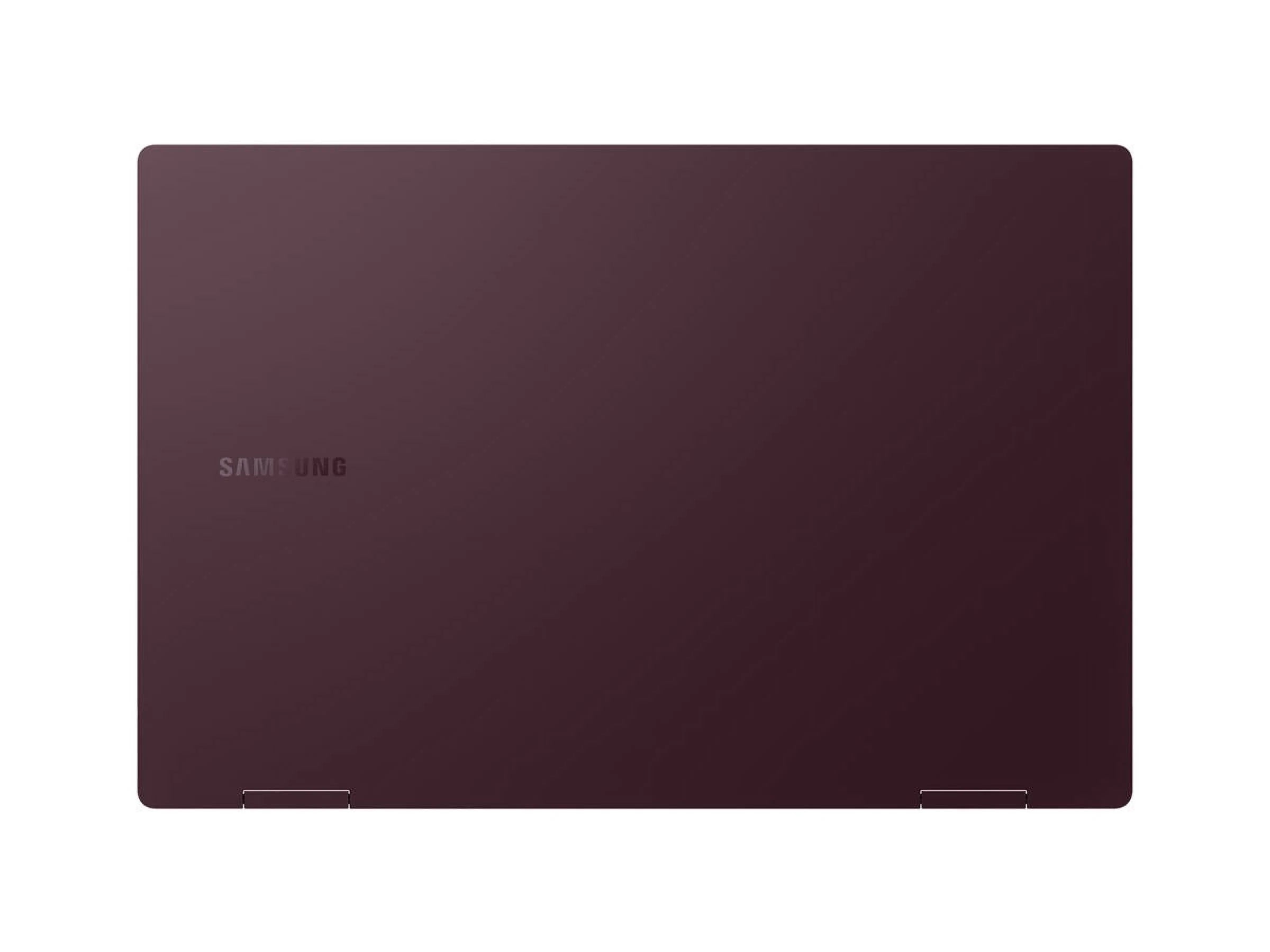 Restored Galaxy Book 2 Pro 360 15.6" 1TB (Burgundy) 2-in-1 AMOLED Touch Monitor Notebook - Core i7 (Refurbished)