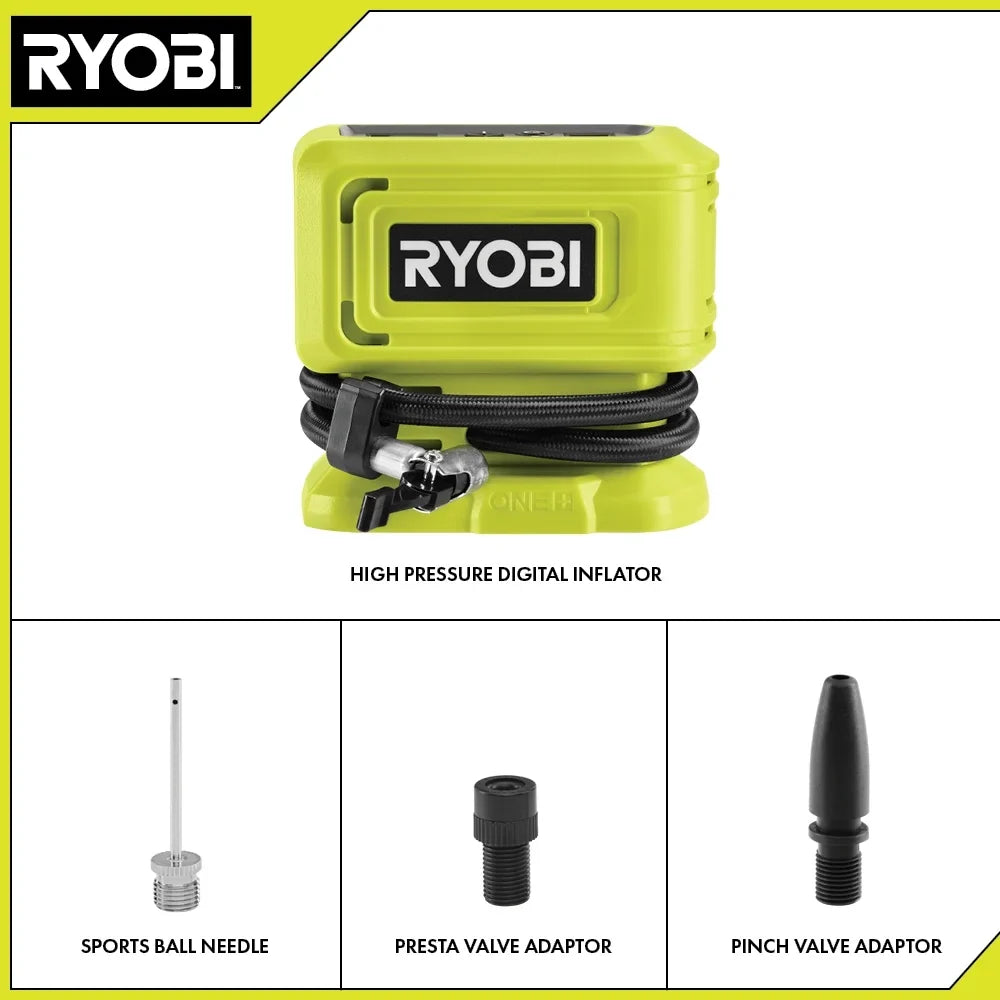 Ryobi One+ 18V High Pressure Digital Inflator (Tool Only)
