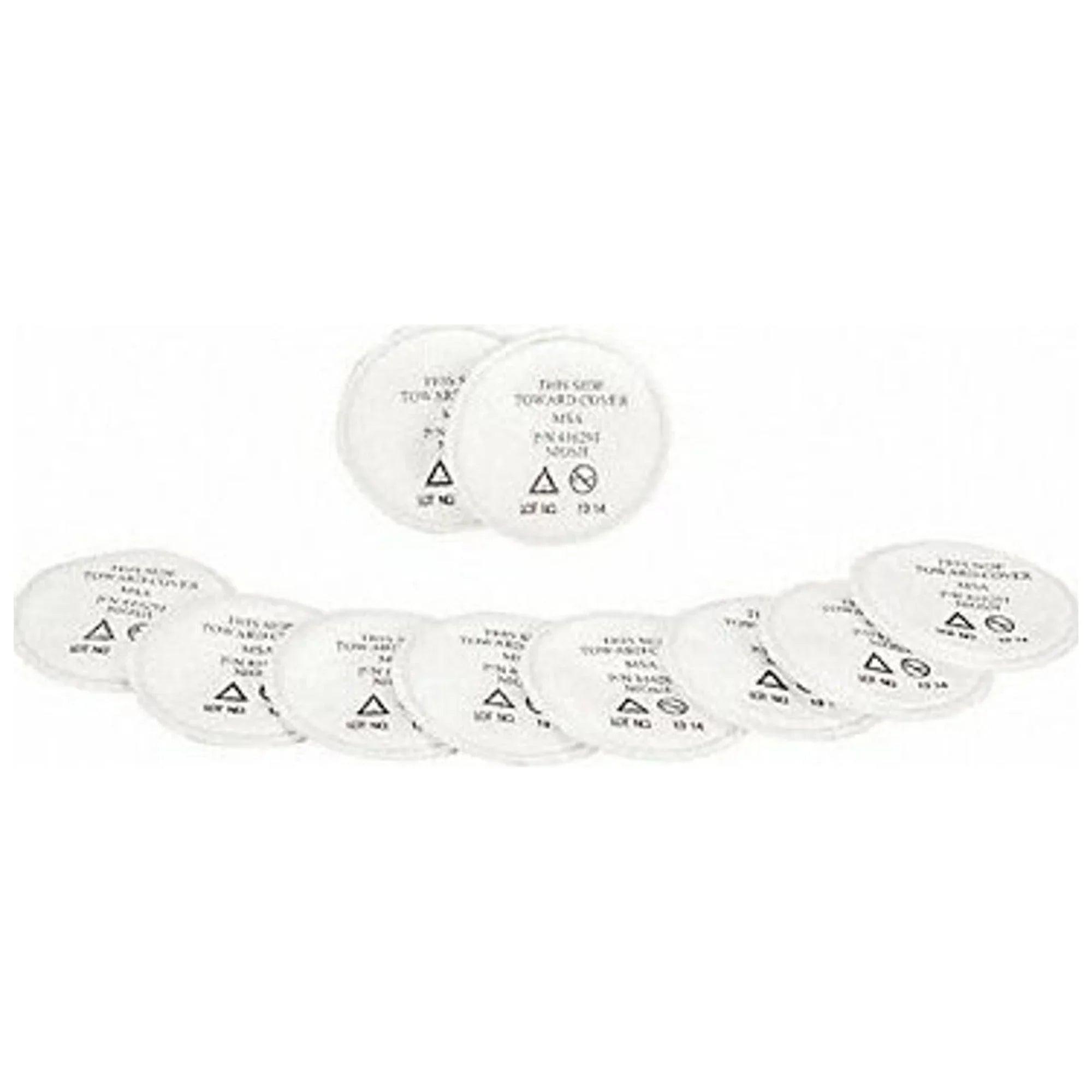 Msa Safety Filter,Black,Threaded,PK50 816661