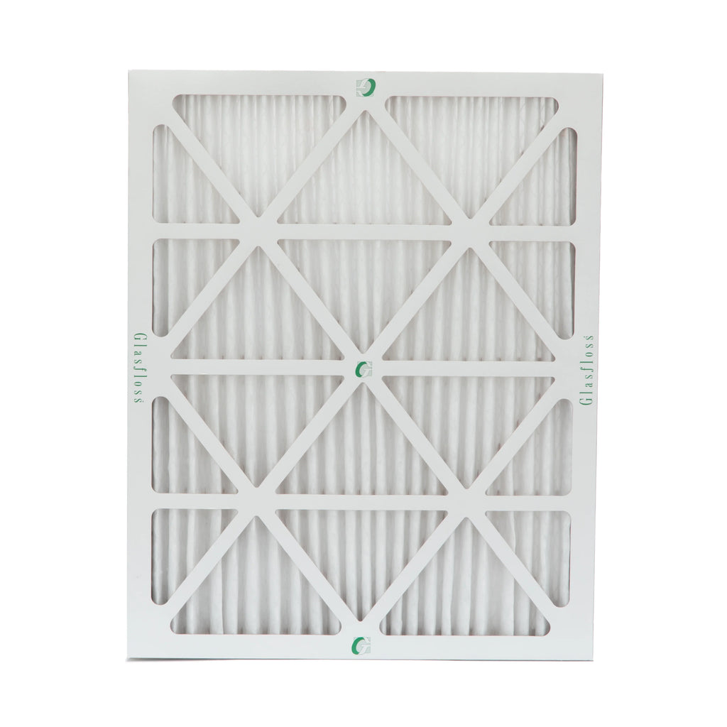 3 Pack of 18x24x2 MERV 13 Pleated 2" Inch Air Filters by Glasfloss. Actual Size: 17-1/2 x 23-1/2 x 1-3/4