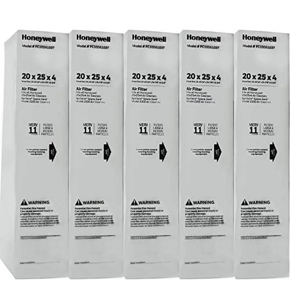 Honeywell FC100A1037-5PK Replacement Filter (Pack of 5)
