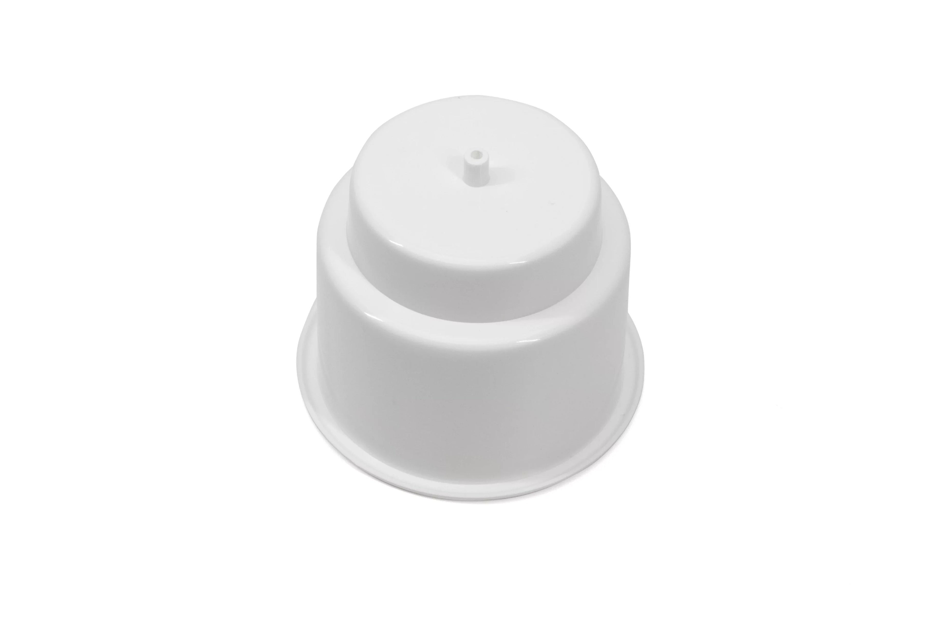 Red Hound Auto 10 Cup Holders Plastic Pocket Recessed Insert Universal with Drain for Boat RV Car Truck Marine Pontoon Motorhome Camper Drop In White 3-1/2 Inch I.D. & 4-1/8 Inch O.D.
