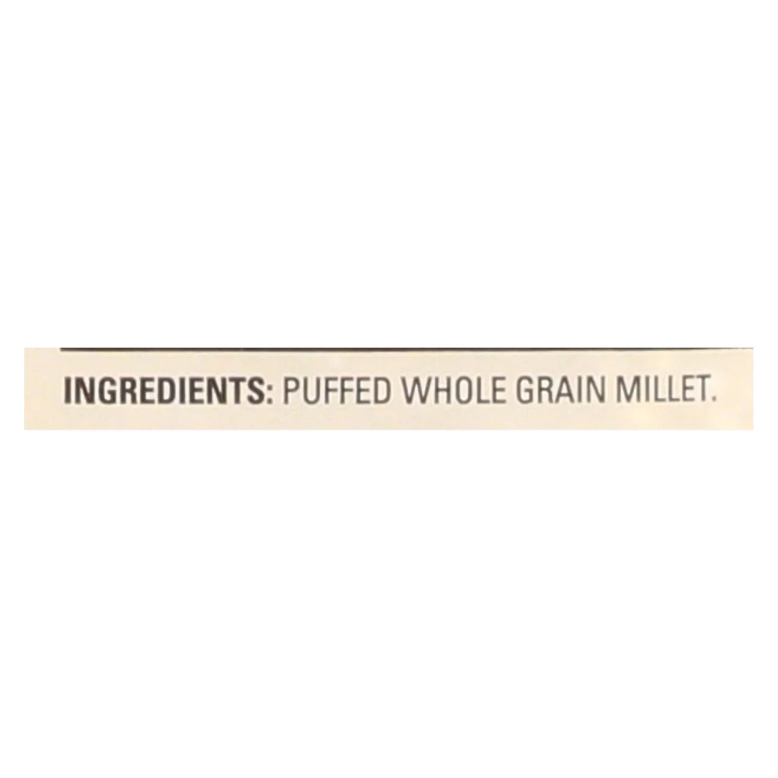 Arrowhead Mills - All Natural Puffed Millet Cereal - Case of 12 - 6 oz.