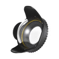 MEIKON Liquid Camera 200mm Fisheye Wide Angle Lens Dome Port Case Shade Cover 60m/ 197ft Fluid 67mm Round Adapter for Camera Diving Housing