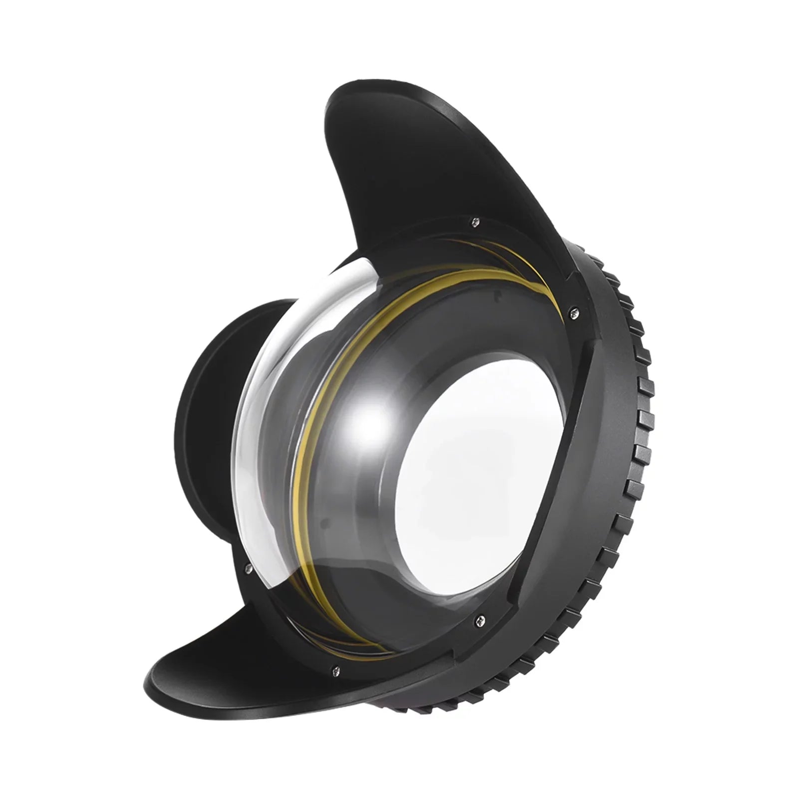 MEIKON Liquid Camera 200mm Fisheye Wide Angle Lens Dome Port Case Shade Cover 60m/ 197ft Fluid 67mm Round Adapter for Camera Diving Housing
