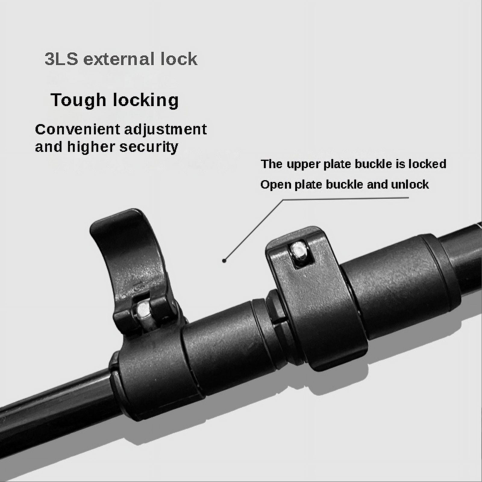 135cm aluminum outdoor hiking anti shock walking sticks telescopic trekking climbing poles ultralight walking canes
