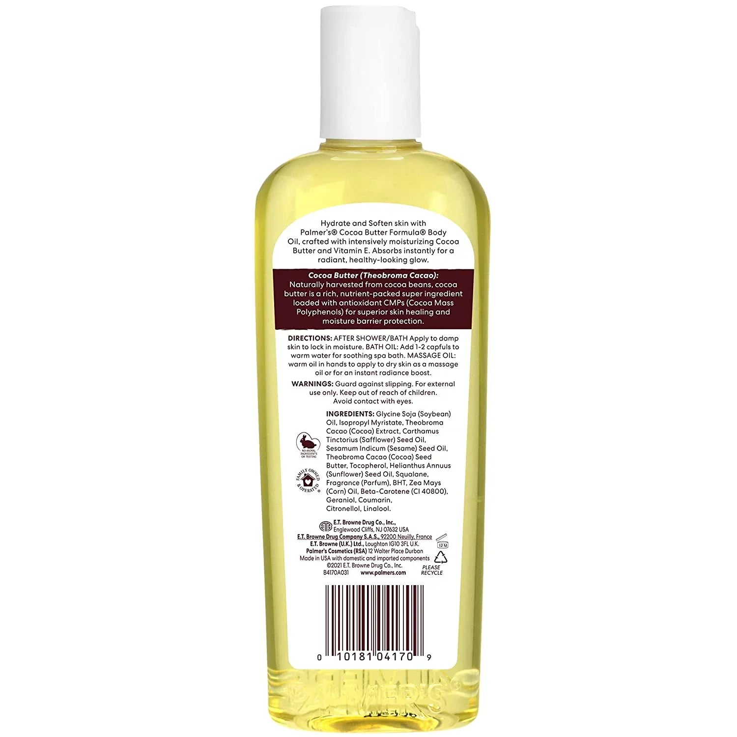 Palmers Cocoa Butter Formula with Vitamin E Moisturizing Body Oil - 8.5 oz - 2 Pack