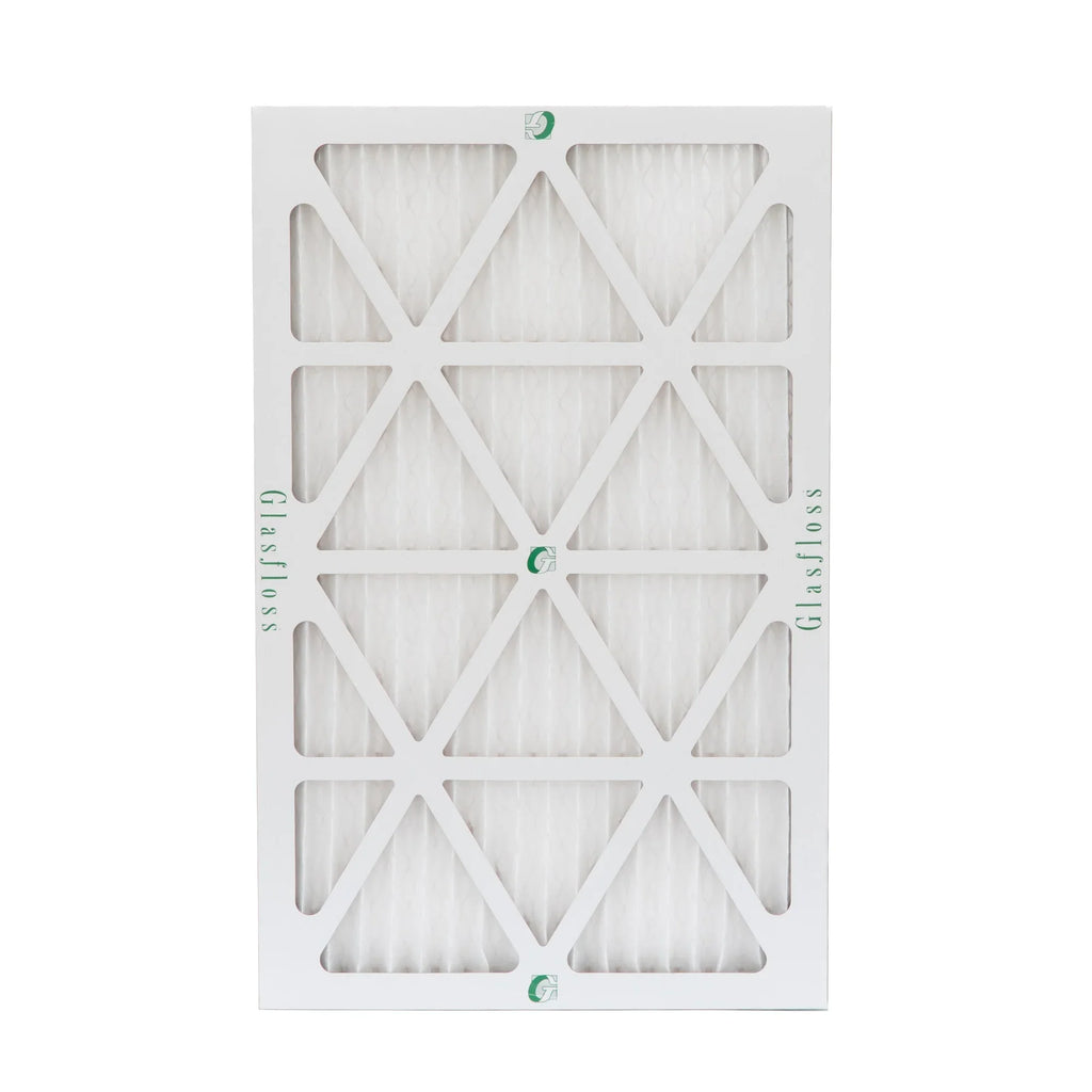 20x30x1 MERV 10 Pleated AC Furnace Air Filters by Glasfloss Industries. ( 8 Pack ) Exact Size: 19-5/8 x 29-5/8 x 7/8