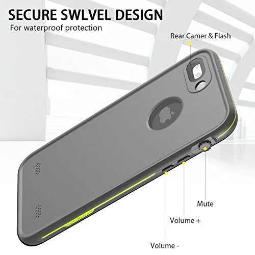 iPhone 8 Plus & 7 Plus Fluid Case - Liquid Snowproof Dirtproof Shockproof Cover