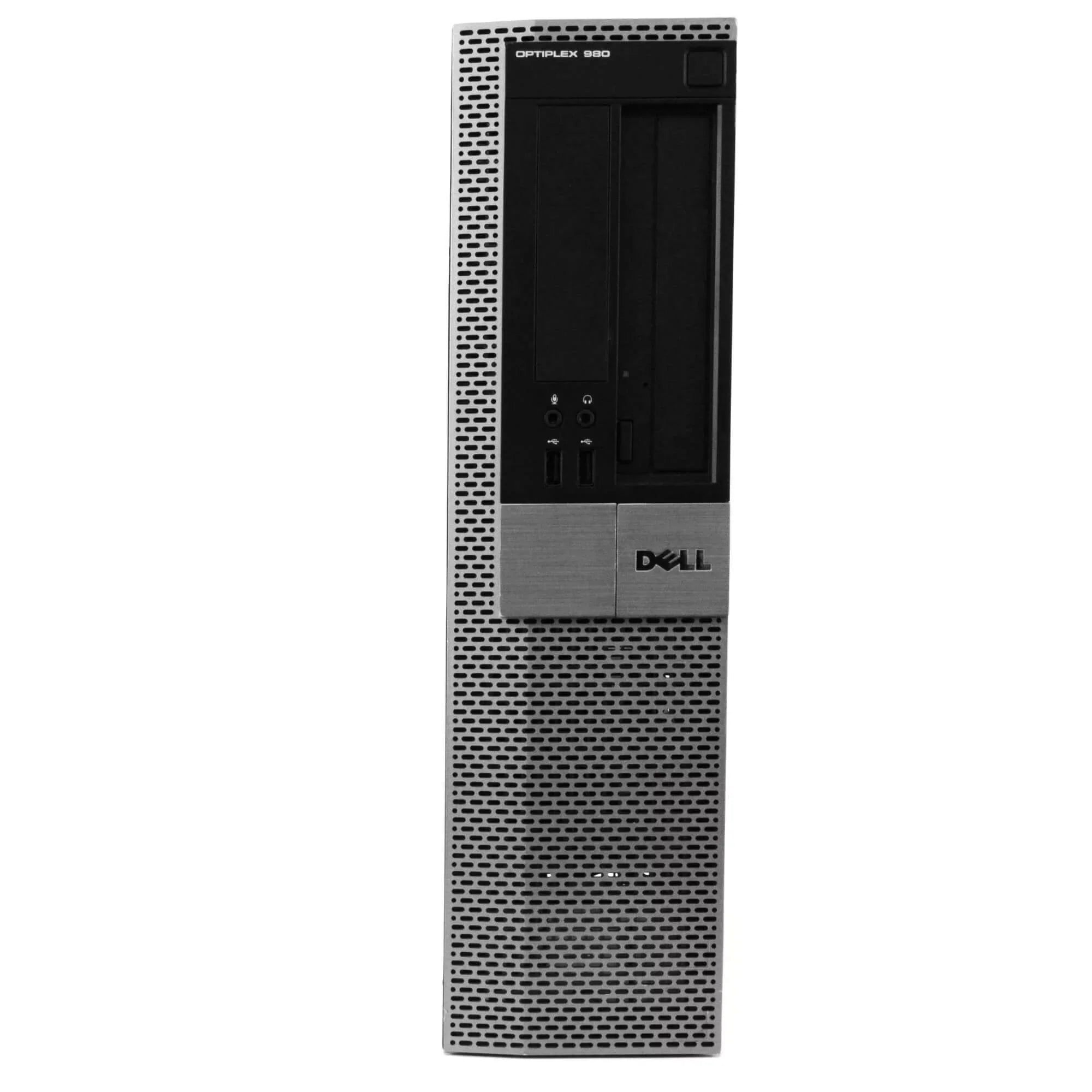 Optiplex 980 Desktop Computer PC, Dual-Core i5, 250GB HDD, 4GB DDR3 RAM, Windows 10 Home, DVD, WIFI, 19in Monitor, USB Keyboard and Mouse Second-hand - Like New)