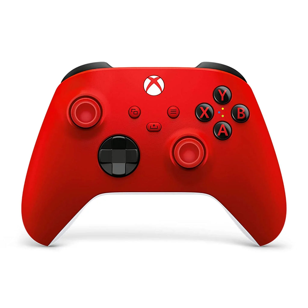 Xbox Series S – Holiday Console, Xbox 3 Month Game Pass Ultimate, Extra Red Wireless Contoller with Mazepoly Accessories