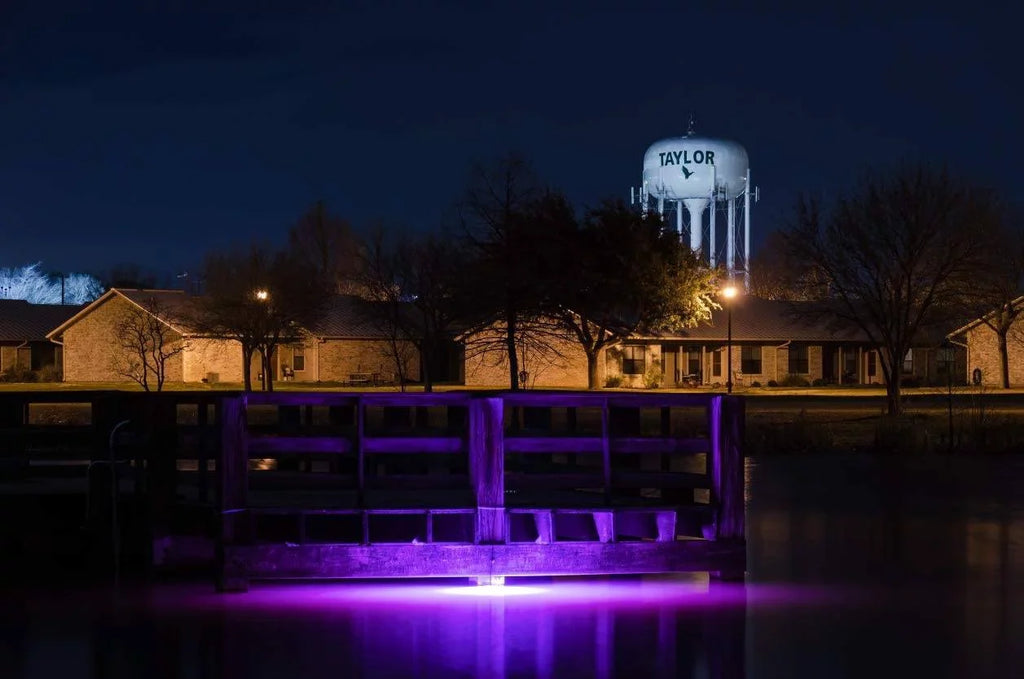 Multi-Color Color Changing LED Dock-7500 Fluid Fishing Light with Remote Control