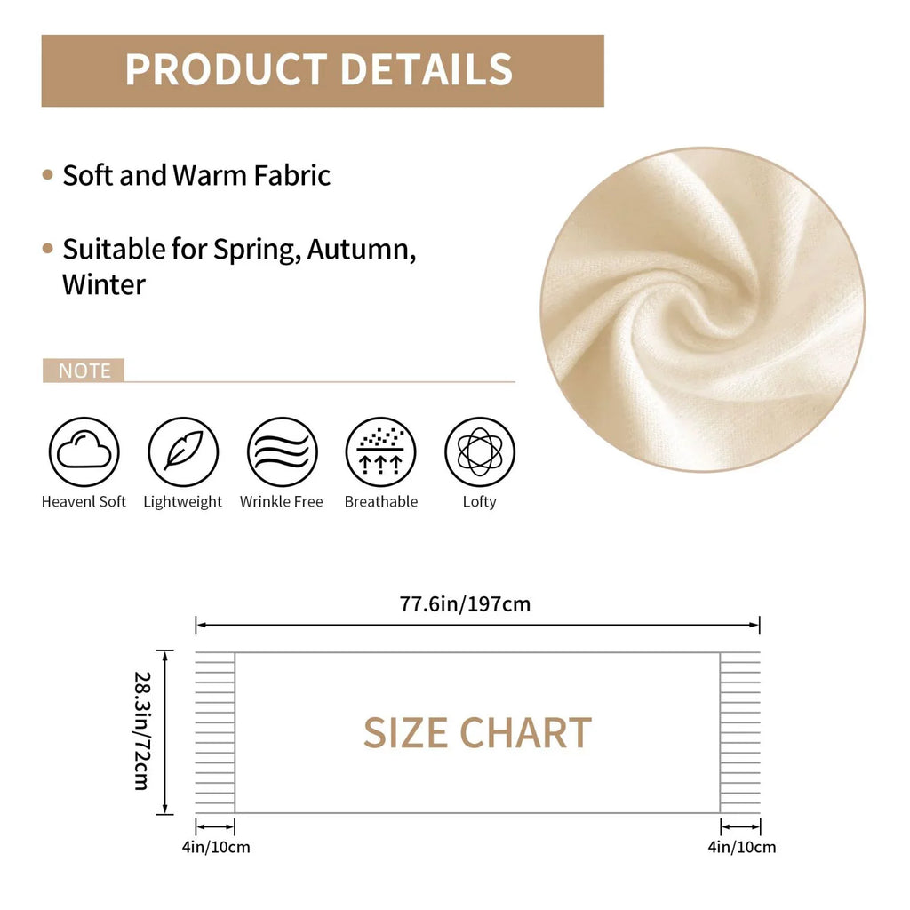 Bingfone Soft Cashmere Feel Scarf For Women Elegant Art Print Winter Warm Scarves Large Shawl Wrap Gifts- Mardi Gras Carnival