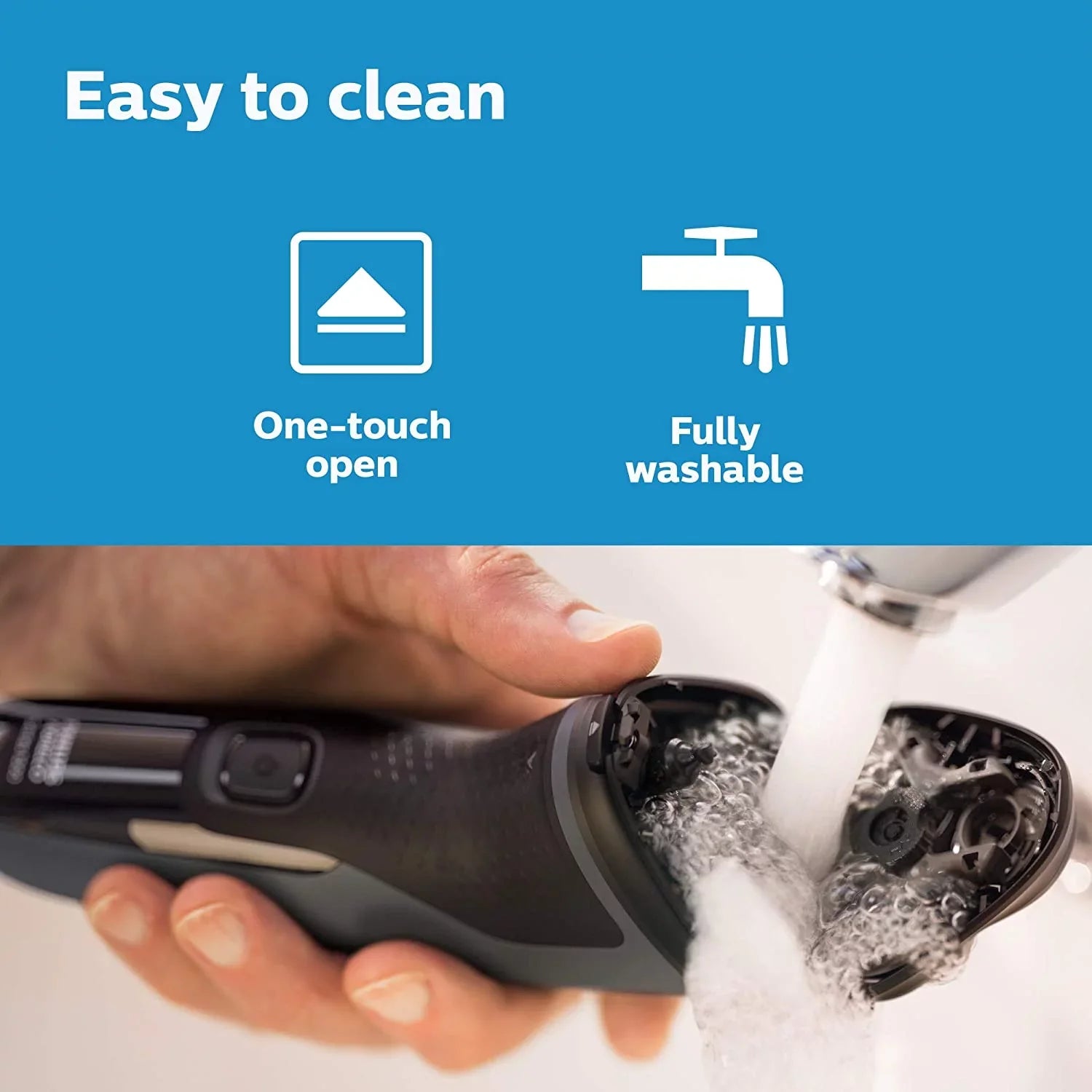 Philips Norelco Mens Shaver Rechargeable Electric Shaver with Pop-Up Trimmer Grooming for Men, S1211/81