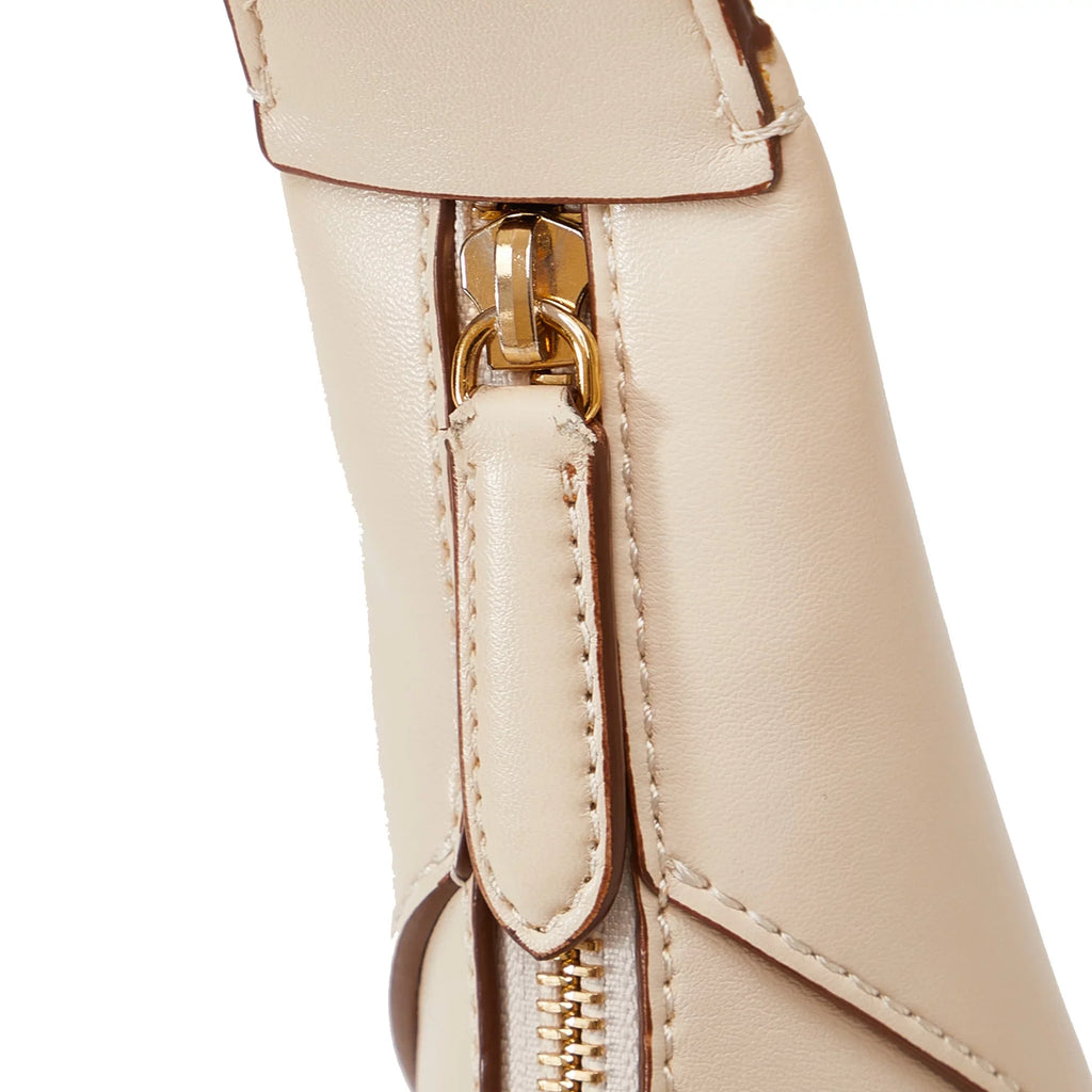 Pre-Owned Authenticated Stella McCartney Linea Logo Vegetarian Shoulder Bag Polyester Fabric Brown Unisex (Good)