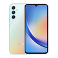 Restored Galaxy A34 5G A346M 128GB Dual SIM GSM Unlocked Android Smartphone (Latin Variant/US Compatible LTE) - Awesome Silver (Refurbished)