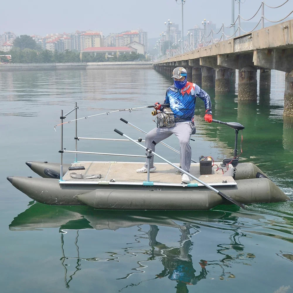 AQUOS Haswing Osapian Black 12V 55LBS 36inch Shaft Transom Mount Trolling Motor