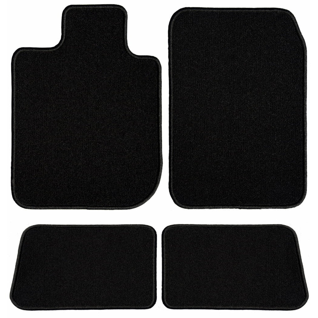 GGBAILEY BMW X3 Black Classic Carpet Car Mats / Floor Mats, Custom Fit for 2018, 2019, 2020, 2021 - Driver, Passenger & Rear Mats