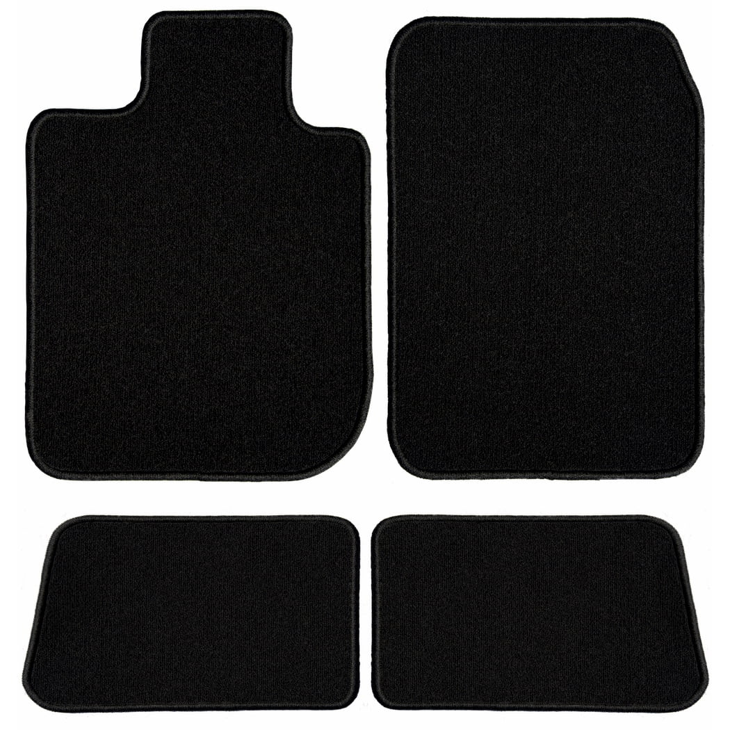 GGBAILEY BMW X3 Black Classic Carpet Car Mats / Floor Mats, Custom Fit for 2018, 2019, 2020, 2021 - Driver, Passenger & Rear Mats