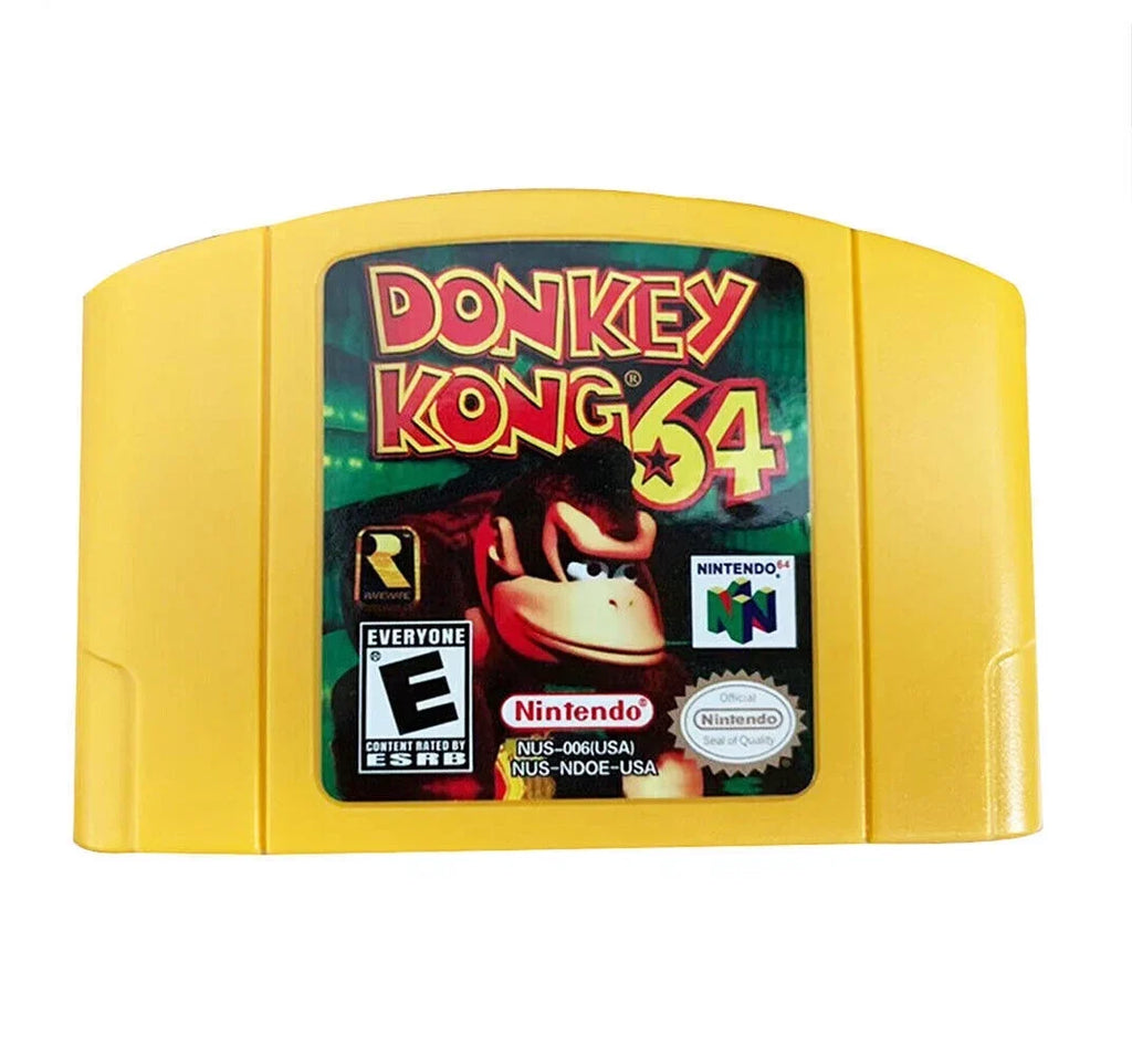 Mario Kart 64 Smash Bros Party 1 2 3 GoldenEye 007 Video Game For Nintendo N64