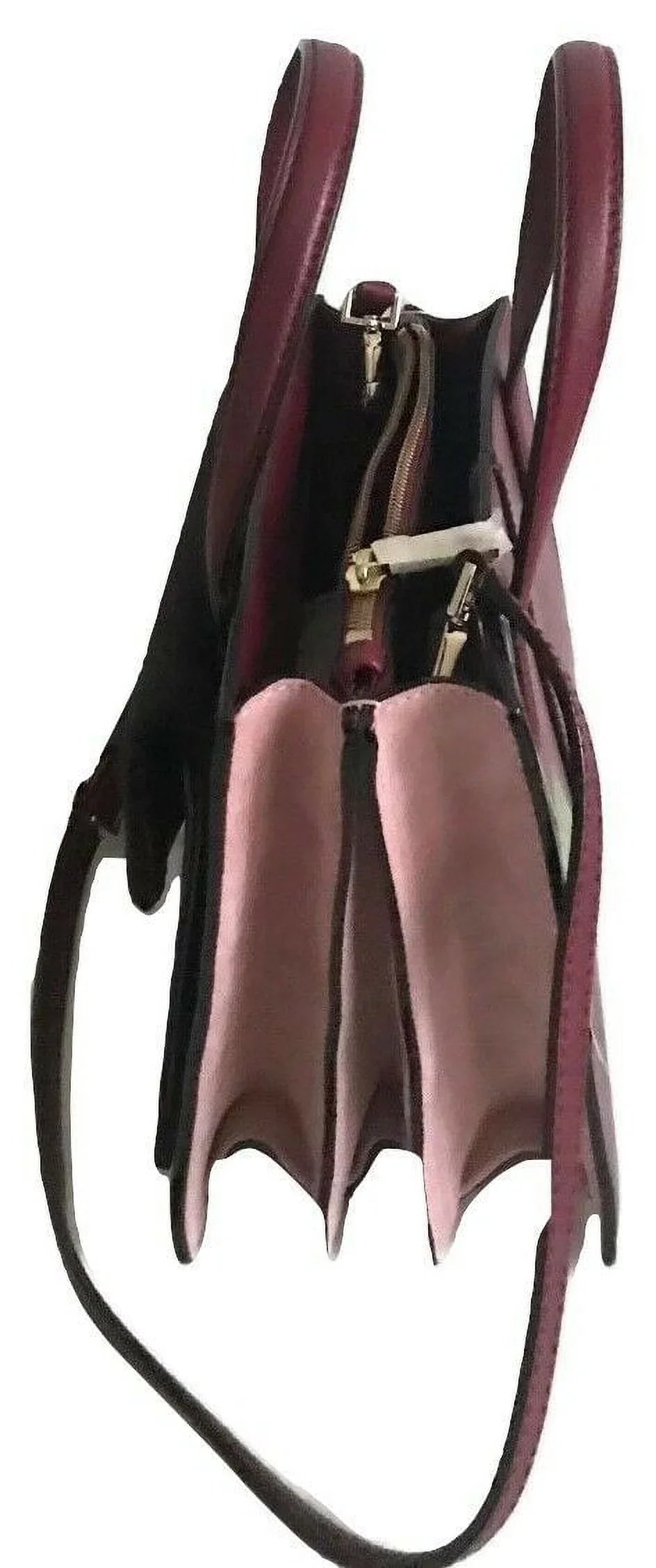 Kate Spade Red Aubergine Hyde Place Small Zarinah Handbag
