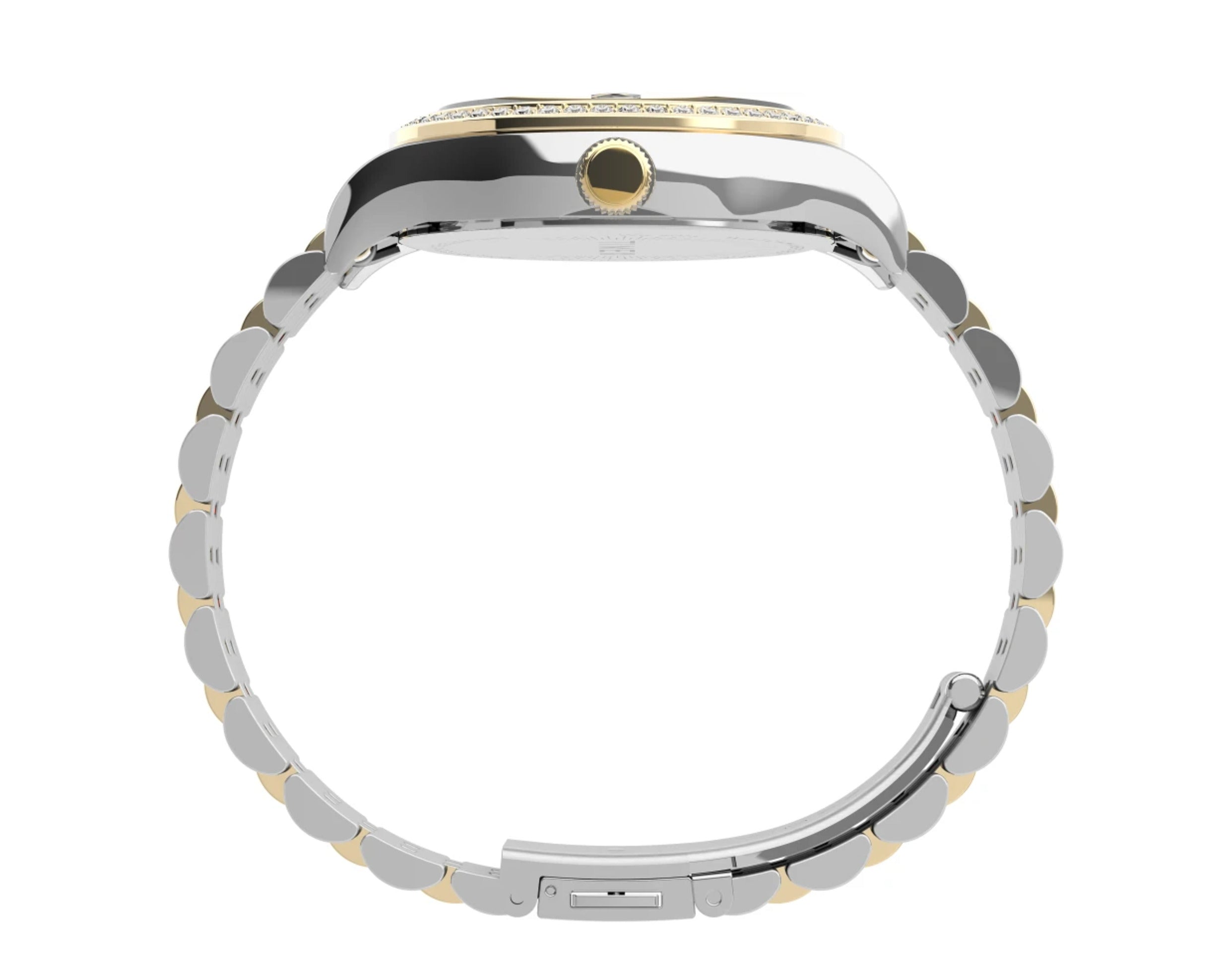 Timex Liquid Legacy with Swarovski� Crystals 34mm Stainless Steel Bracelet Women's Watch