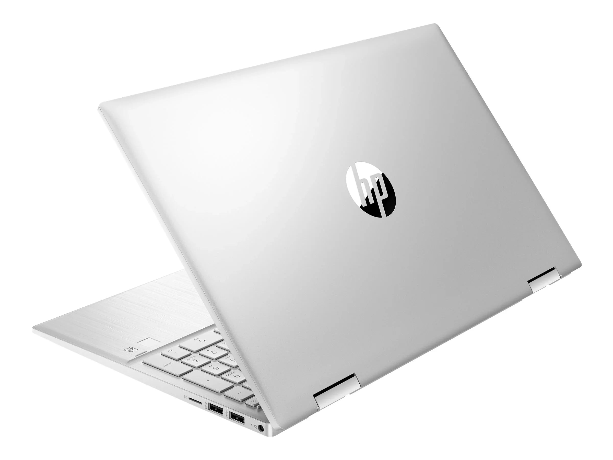 Pavilion x360 Mobile pc 15-er0051nr - Flip design - Core i5 1135G7 / 2.4 GHz - Win 10 Home 64-bit - Iris Xe Graphics - 8 GB RAM - 512 GB SSD NVMe - 15.6" IPS Monitor 1920 x 1080 (Full HD) - Wi-Fi 6 - natural silver - kbd: US