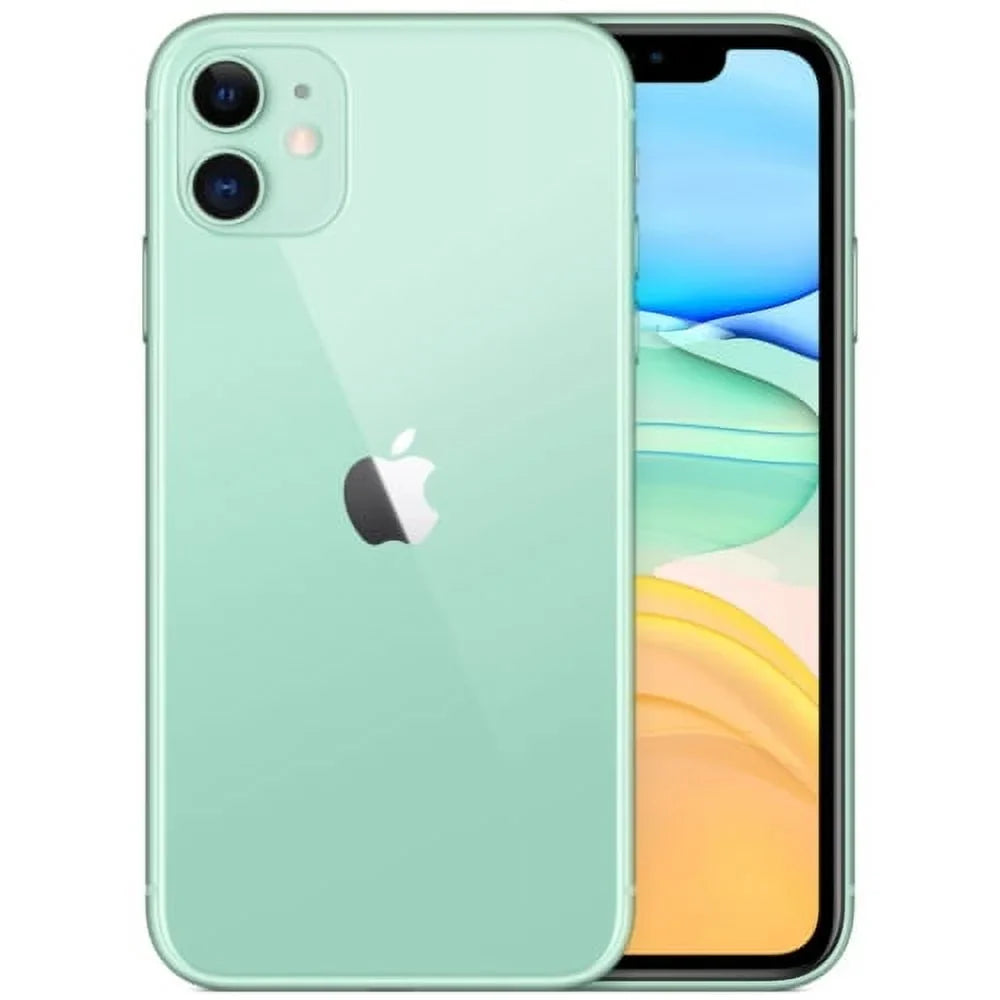 Restored iPhone 11 256GB Verizon GSM Unlocked T-Mobile AT&T 4G LTE Smartphone Green (Refurbished)