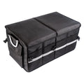 Walmart Car Trunk Storage Box with Reflective Strip 55L Convenient and Spacious Automotive Cargo Organizer for Your Car