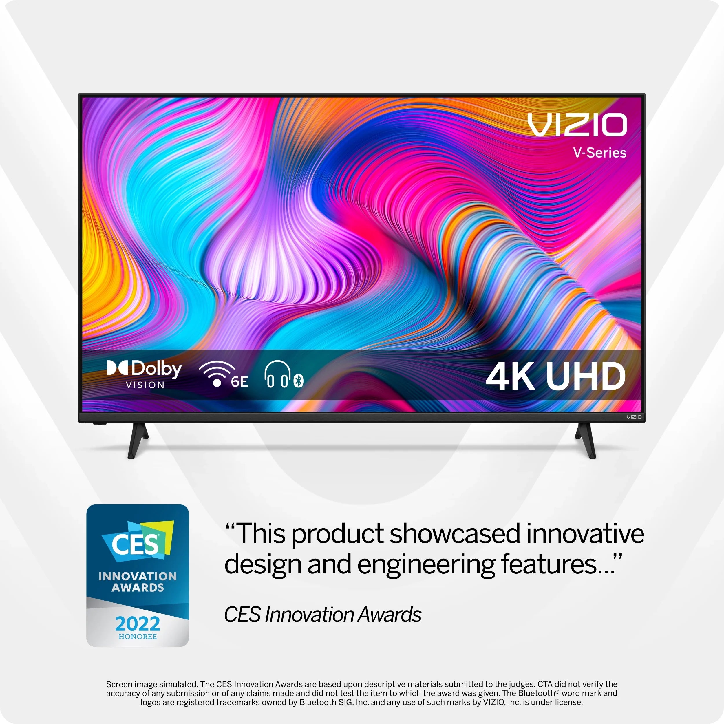 VIZIO 43" Class V-Series 4K LED HDR Smart TV 2023 V435M-K04